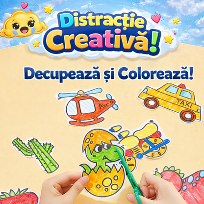 ROLA GIGANT - Rolă de desen pentru copii autoadezivă