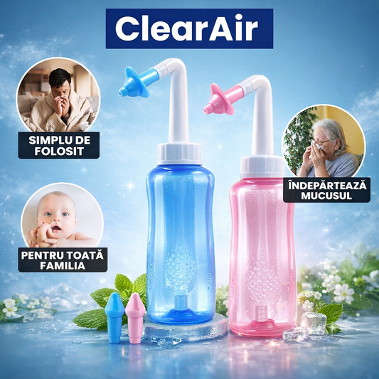 ClearAir - Soluția simplă pentru igiena nazală