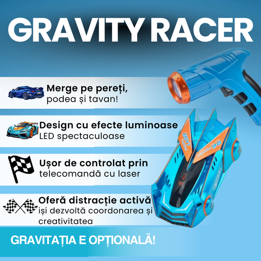 GRAVITYRACER - Mașinuța care merge pe pereți