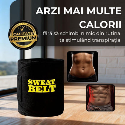 Centură Sauna - Pentru arderea grăsimilor și subțierea taliei