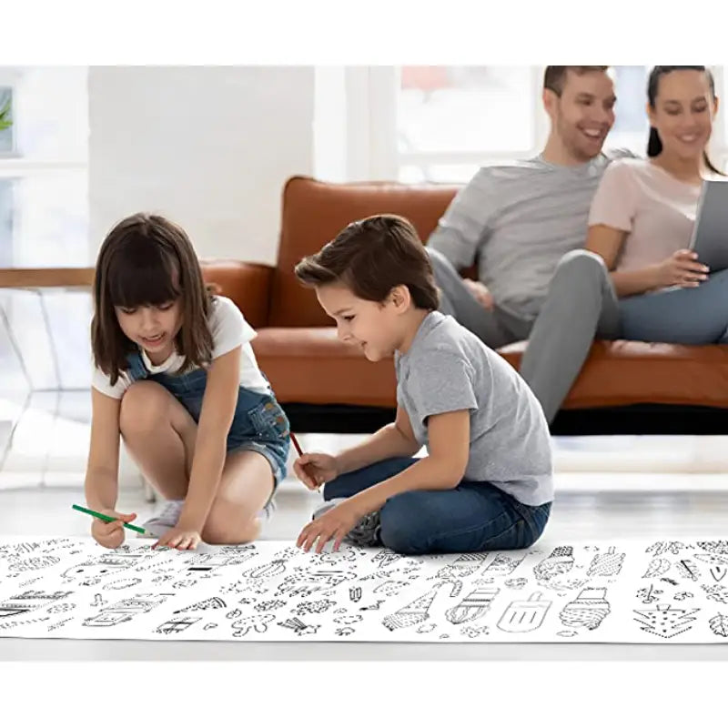 ROLA GIGANT - Rolă de desen pentru copii autoadezivă